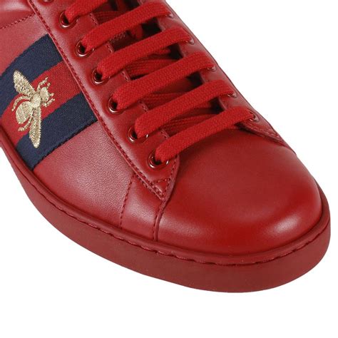 zapatilla gucci hombre|zapato gucci rojo.